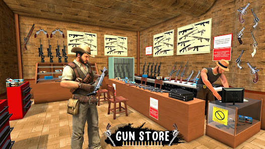 Western Cowboy Gun Shooting Fighter Open World  screenshots 17