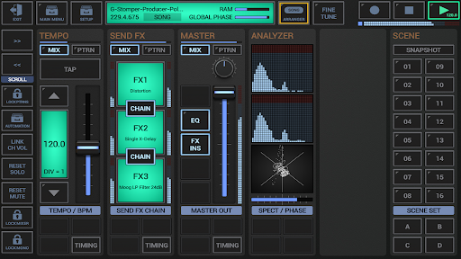 Screenshot of G-Stomper Producer