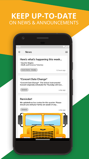 Android application Freedom Area School District screenshort