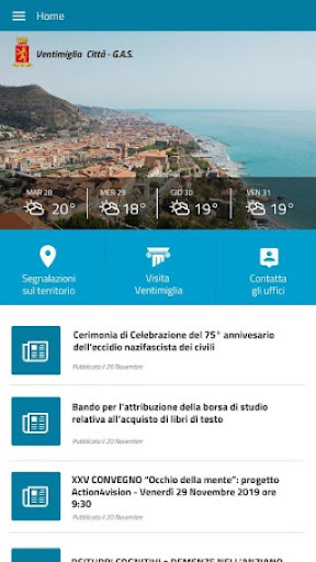 Città di Ventimiglia Screen 2