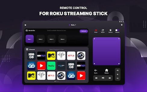 TV Control for Roku TV Remote 9