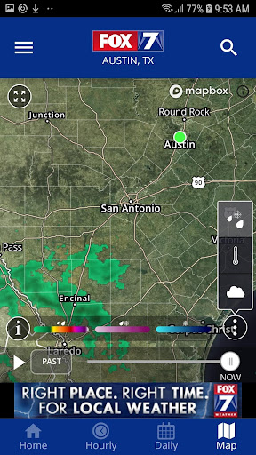Screenshot of FOX 7 Austin: Weather