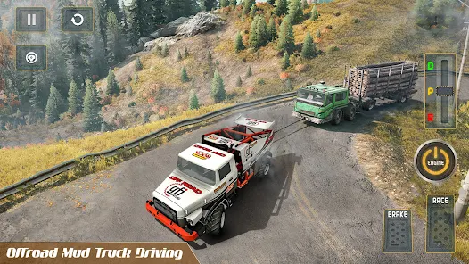 Download do APK de Jogos de caminhão de lama 3D para Android