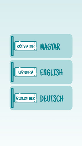 Android application Katona József Könyvtár screenshort
