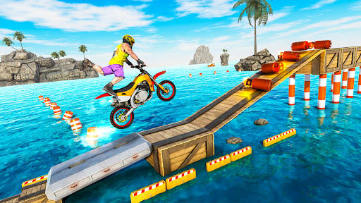 Racing Moto Bike Stunt Impossible Track Game  screenshots 4