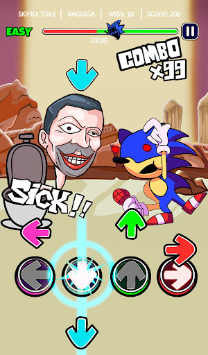 FNF EXE Sonik Rap Battle Music screenshot