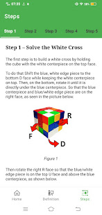 Rubiku2019s Cube Step by Step 1.10 APK screenshots 3