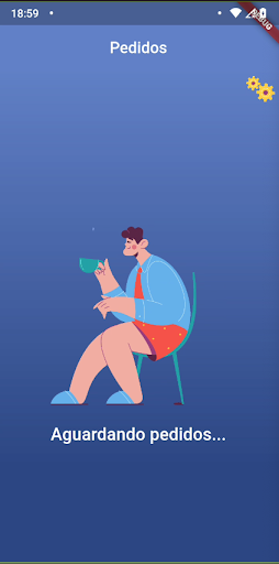 Android application Cadê minha entrega? screenshort