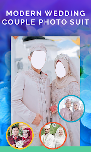 Modern Muslim Wedding Couple Photo Suit 1.3 APK screenshots 2