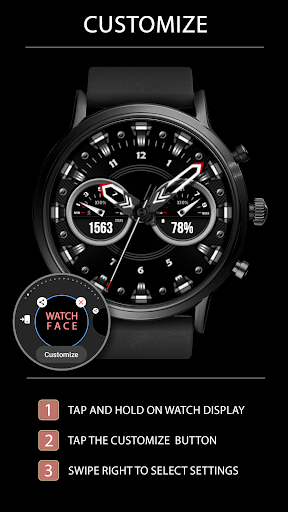 WFP 225 Hybrid watch face screenshot 5