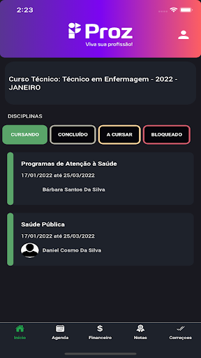Proz Educação Screen 3