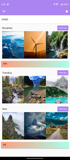 Android application Paradise - 4k Wallpaper screenshort