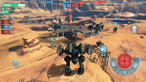 War Robots. Batailles multijoueur tactiques 6v6  APK MOD (Astuce) screenshots 6