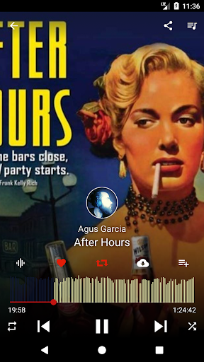 Android application hearthis.at screenshort