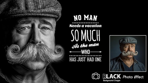 Android application Black Photo Effect Editor screenshort