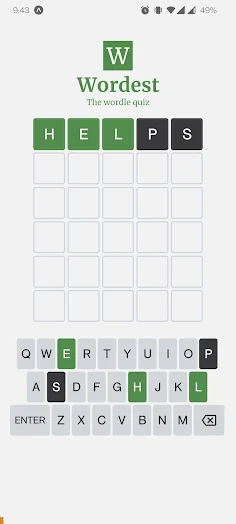 Wordest - Daily Word Quiz - Screenshot 3