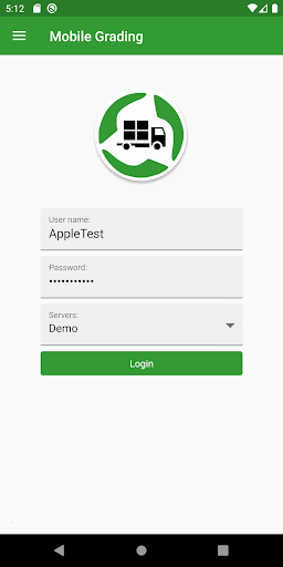 App screenshot