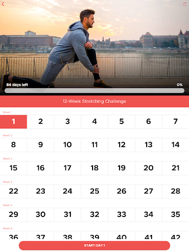 Screenshot of Stretching Exercises at Home