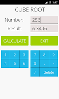 screenshot of Cube Root Calculator