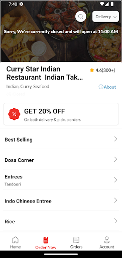 Curry Star Indian Restaurant Screen 2