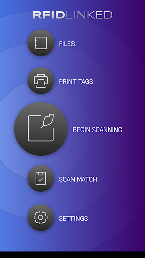 Android application RFIDLinked screenshort