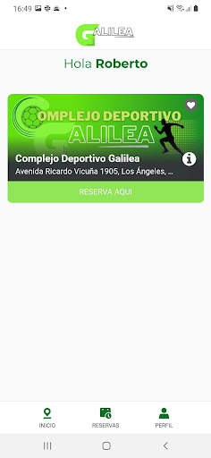Complejo Deportivo Galilea Screen 2