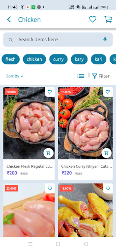 Android application Mahiloo Shopee Customer screenshort