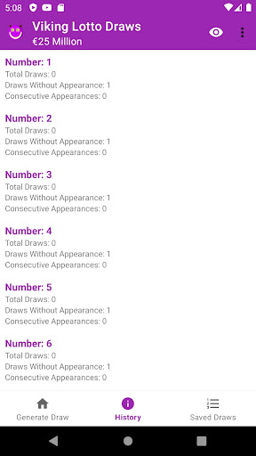 Lotto Viking Bets Screen 3