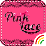 Cover Image of Unduh Pinklace Keyboard Theme  APK