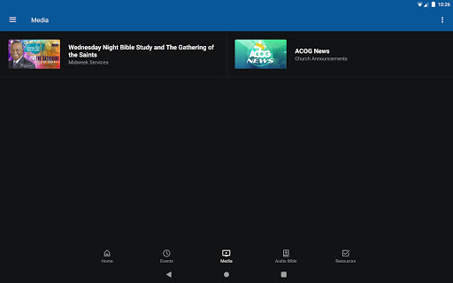 Screenshot of ACOG Chicago