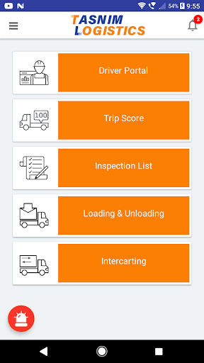 Tasnim Logistics Operations Screen 2