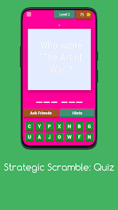 Strategic Scramble: Quiz 10.1.6 APK + Мод (Unlimited money) за Android