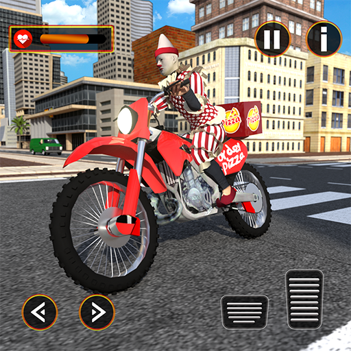Pizza Boy Bike Delivery Game logo