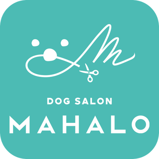 DOG SALON　MAHALO logo