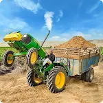 Cover Image of Download Offroad Tractor Trolly Games  APK