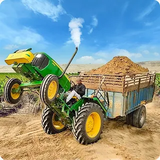 Offroad Tractor Trolly Games apk