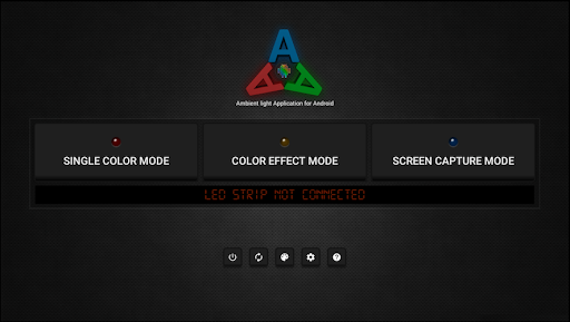 Android application Ambient light Application screenshort