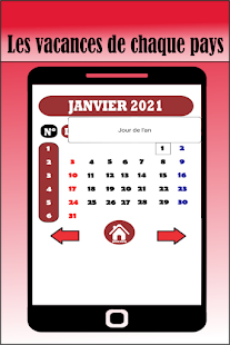 Calendar in  French 13.0.0 APK screenshots 4