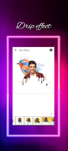 PixArt -Neon Drip Photo editor Screen 2