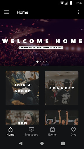 Android application Rock Hills Church screenshort