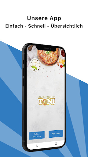 Android application Pizza Toni screenshort