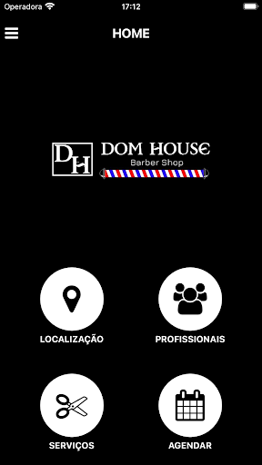 Android application Dom House Barbershop screenshort