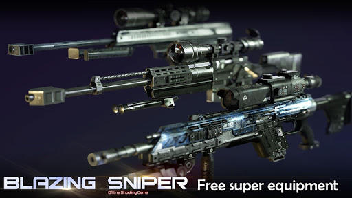Blazing Sniper - game menembak offline