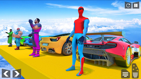 SuperHero Mega Ramp: Car Games 1.0.47 screenshots 8