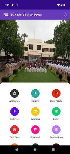 St. Xaviers School Deesa Screen 2