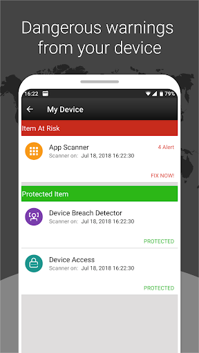 Protect Me - Accounts and Mobi Screen 3