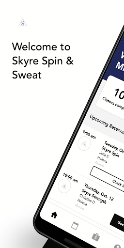 Android application Skyre Spin & Sweat screenshort
