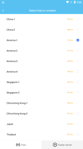 Rare VPN – Fast VPN Master Screen 3