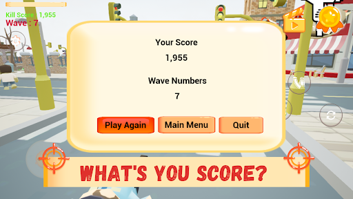 Waves Of The Zombies Screen 2