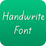 Handwrite Font for Oppo phone icon